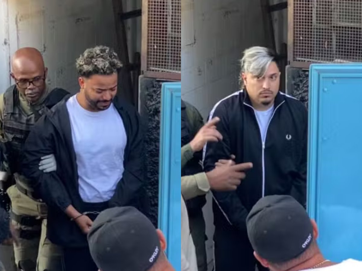 Hytalo Santos chora ao ser transferido para presídio em SP ao lado do marido MC Euro